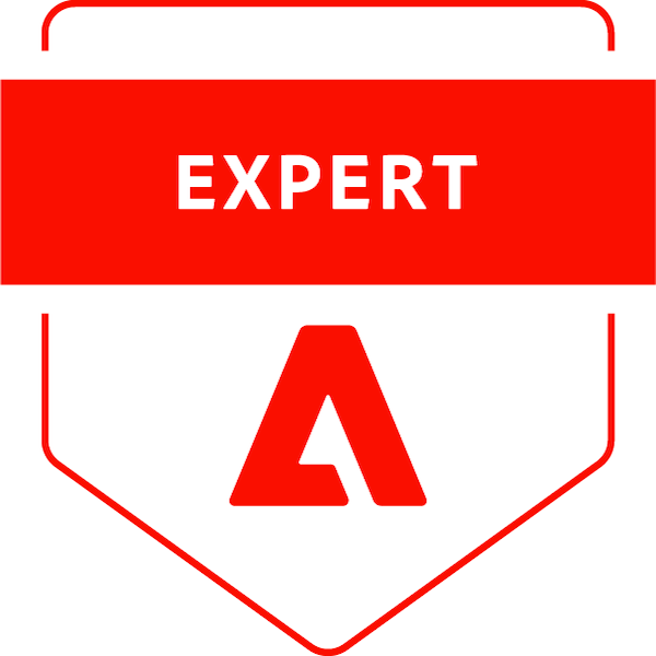 Adobe Certified Expert Experience Cloud products Digital Badge