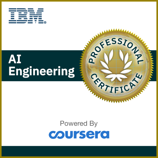 IBM AI Engineering Professional Badge